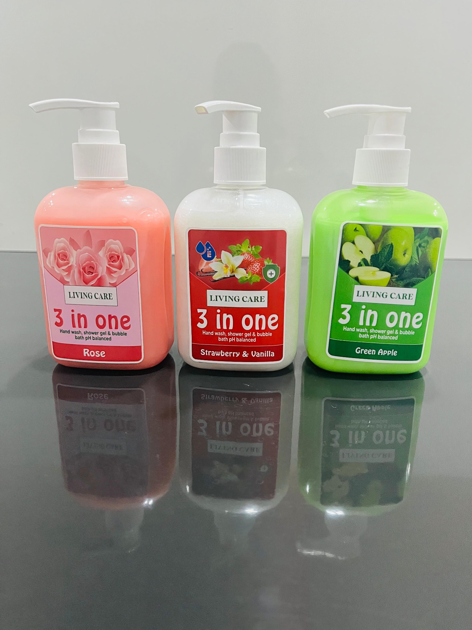 3-in-1 Body Wash — Strawberry & Vanilla